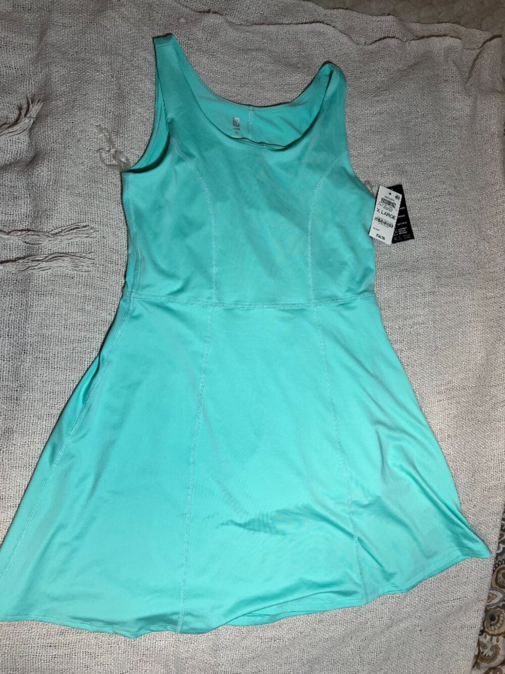 Ideology Big Girls Solid Active Sleeveless Dress XL, exclusive line for Macy's